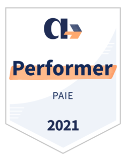 Badge Appvizer Paie Performer 2021