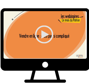 Vidéo AGIRIS entreprises Regardez webinaire Vendre en ligne : c'est pas si compliqué